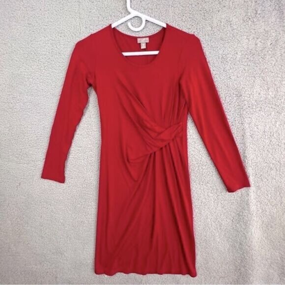 J. Jill Dresses & Skirts - J JILL WOMENS DRESS RED SIZE XS
